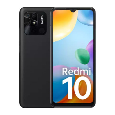 REDMI 10 (Shadow Black, 64 GB)  (4 GB RAM)