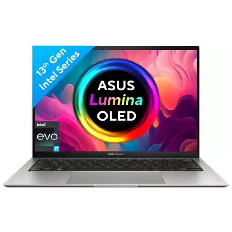 ASUS Zenbook S 13 OLED (2023) 1 cm Thin & 1 kg Light, Intel EVO Core i7 13th Gen - (16 GB/1 TB SSD/Windows 11 Home) UX5304VA-NQ742WS Thin and Light La