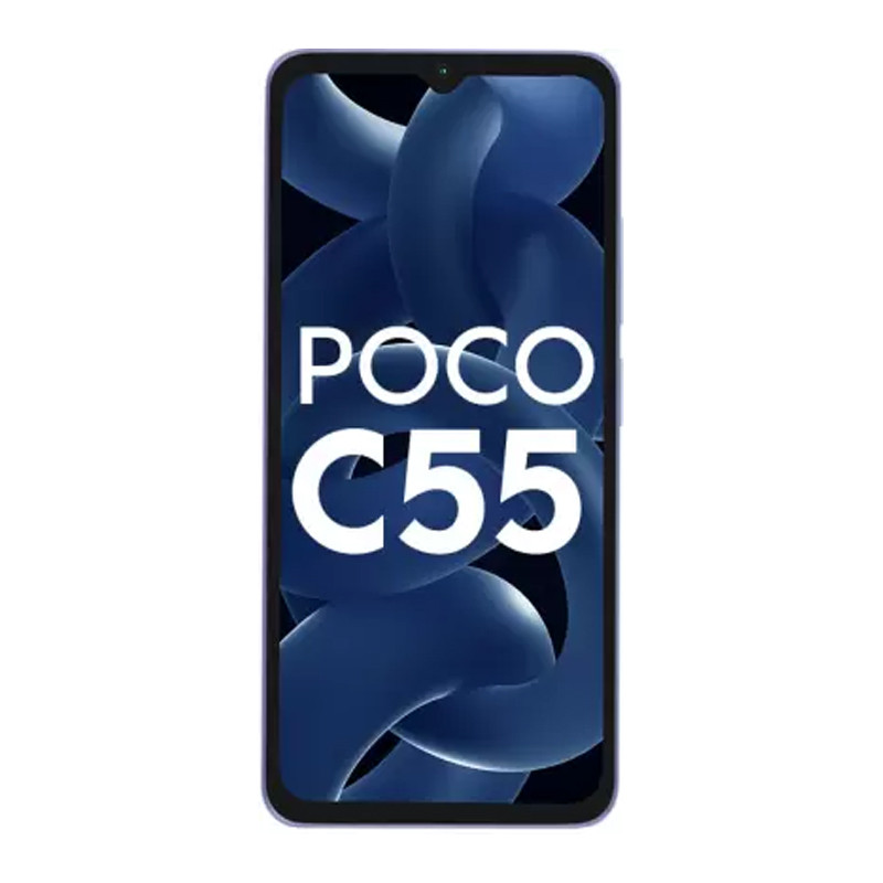 POCO C55 (Cool Blue, 64 GB)  (4 GB RAM)