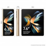 Samsung Galaxy Z Fold4 5G (Beige, 12GB RAM, 512GB Storage) with No Cost EMI/Additional Exchange Offers