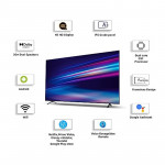 IQ 190 cm (75 inches) 4K OLED Frameles Smart Android TV (Black) with Voice Control