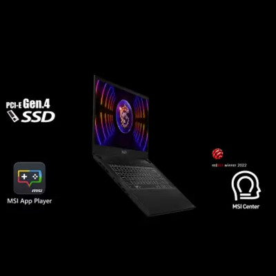 MSI Core i7 13th Gen - (16 GB/1 TB SSD/Windows 11 Home/6 GB Graphics/NVIDIA GeForce RTX 4050) Stealth 15 A13VE-034IN Gaming Laptop  (15.6 Inch, Black,