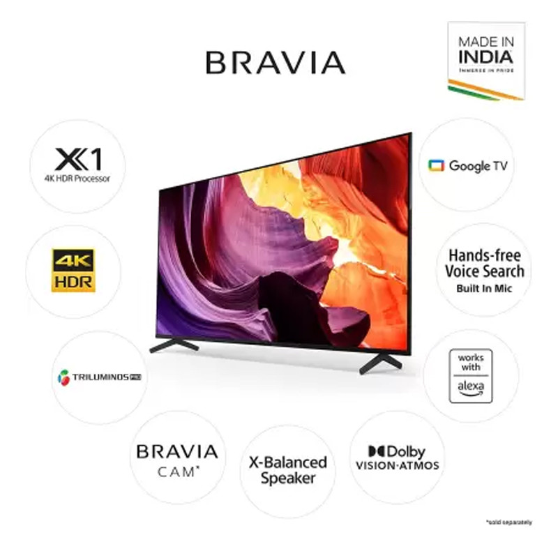 SONY 163.9 cm (65 inch) Ultra HD (4K) LED Smart Android TV