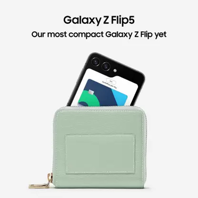 SAMSUNG Galaxy Flip5 (Mint, 256 GB)  (8 GB RAM)